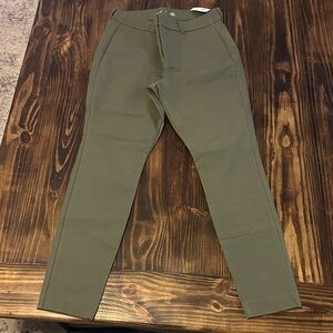 Old Navy Olive Green Stretch Chinos